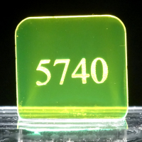 Transparent Fluorescent Yellow